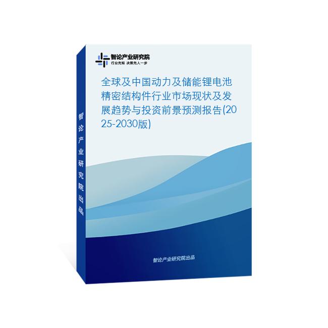 全球及中国动力及储能锂电池精密结构件行业市场现状及发展趋势与投资前景预测报告(2025-2030版)